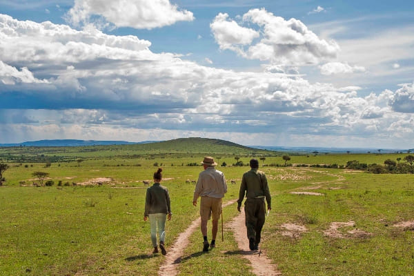 Guided Walking Safaris & Bush Nature Walks in Masai Mara, Kenya
