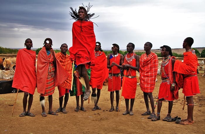 A Cultural Visit to a Maasai Village in the Masai Mara, Kenya