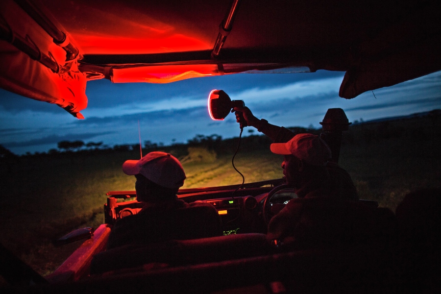 night safari in kenya