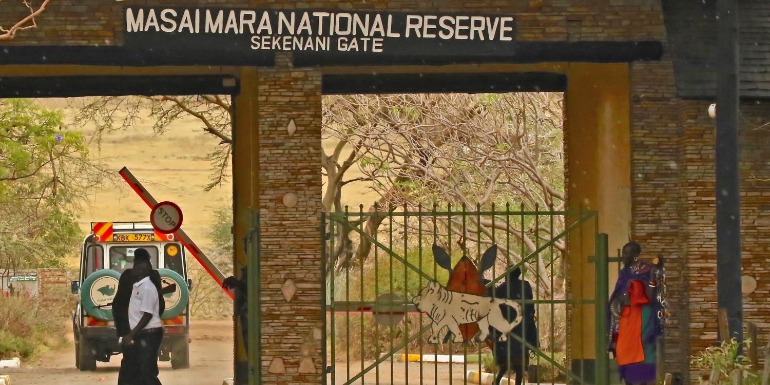 Sekenani gate in masai mara